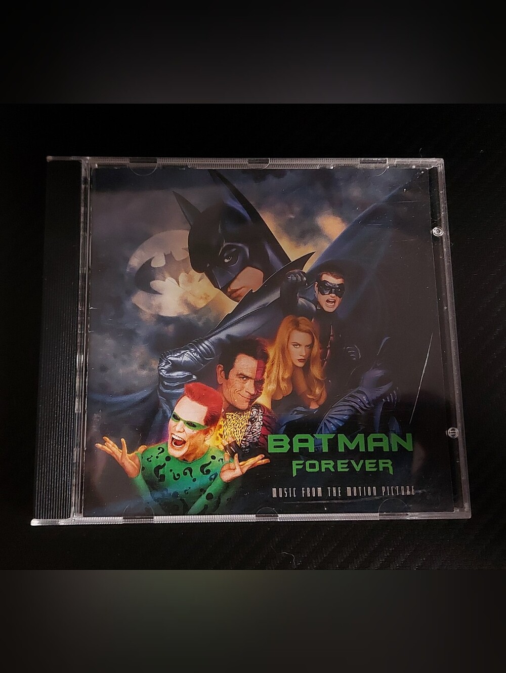 Batman Forever Soundtrack CD 1995 Atlantic Records 90s OST